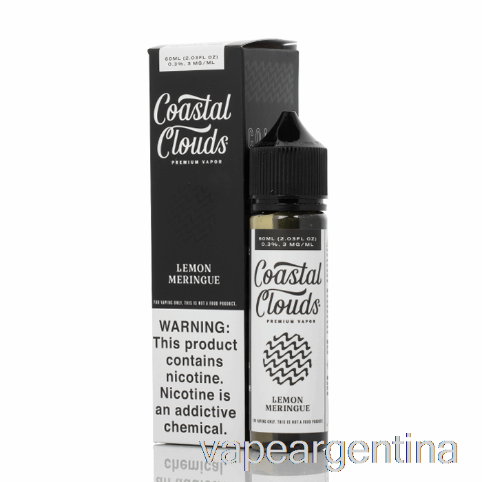 Merengue De Limón - Nubes Costeras Co. - 60ml 3mg Vape Descartable